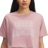 UNDER ARMOUR RIVAL OS CAMPUS TEE 6007883 Pink Image 1