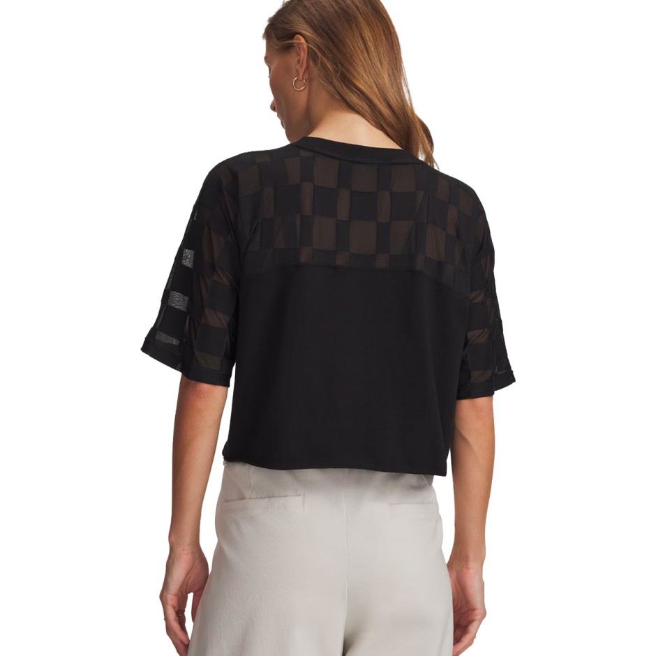 UNDER ARMOUR BURNOUT 96 TEE 6010952 Black