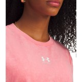 UNDER ARMOUR RIVAL BOXY TEE WASH 6011065-600 Fuchsia Image 1