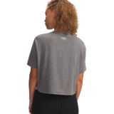 UNDER ARMOUR RIVAL BOXY TEE WASH 6011065-709 Coal Image 0