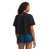 Γυναικεία Κοντομάνικη Μπλούζα Μαύρη - Under Armour Rival Boxy Εικόνα 0