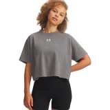 UNDER ARMOUR RIVAL BOXY TEE WASH 6011065-709 Coal Image 