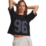 UNDER ARMOUR BURNOUT 96 TEE 6010952 Black Image 