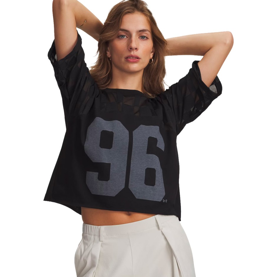 UNDER ARMOUR BURNOUT 96 TEE 6010952 Black