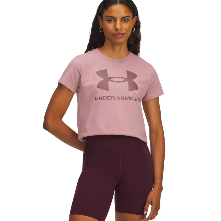 UNDER ARMOUR LIVE SPORTSTYLE GRAPHIC SSC 1356305-673 Pink