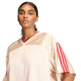 Women's T-Shirt Beige - adidas Sportswear Stadium Mesh Image 1
