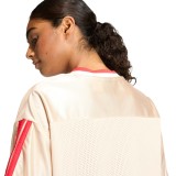 Women's T-Shirt Beige - adidas Sportswear Stadium Mesh Image 2