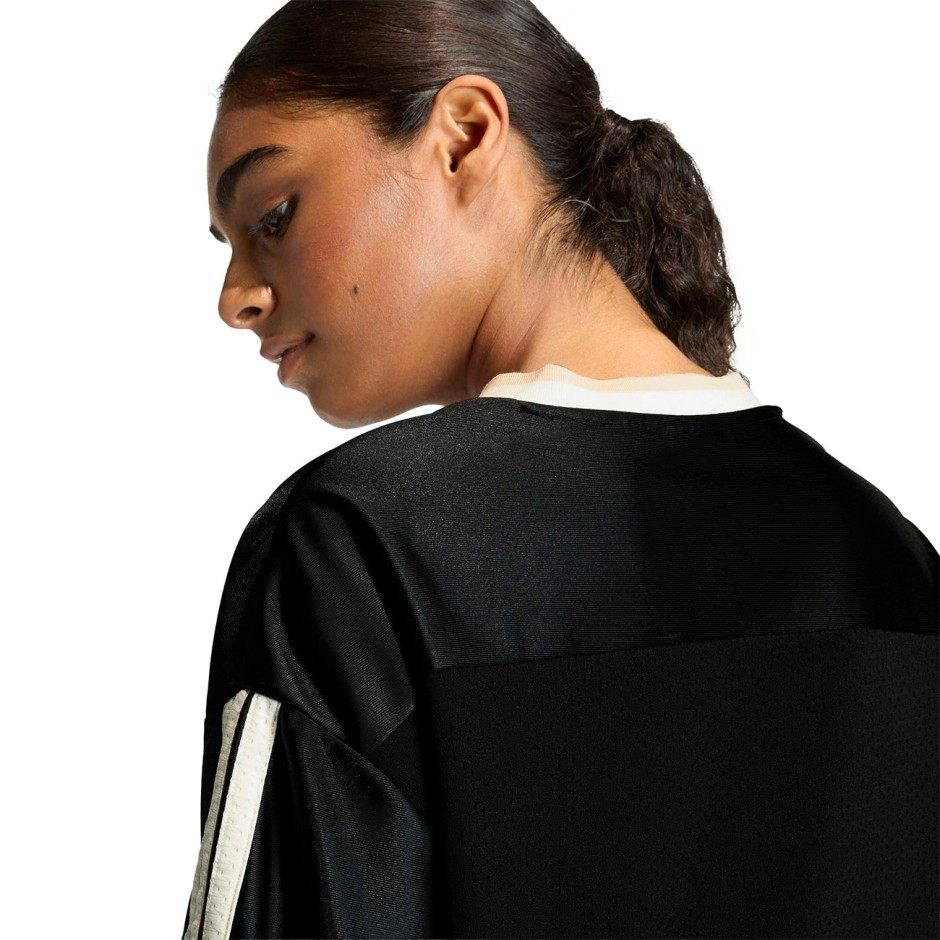 Women's T-Shirt Black - adidas Sportswear Stadium Mesh