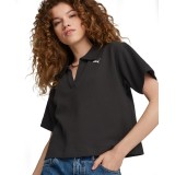 PUMA HER POLO TEE Μαύρο Εικόνα 