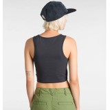 VANS W STYLE 76 II FITTED CROP TANK VN000P5W1O7-1O7 Coal Image 0