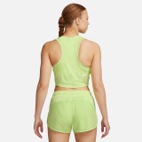 NIKE W NK FAST DF CROP TANK DD5921-736 Yellow Image 0