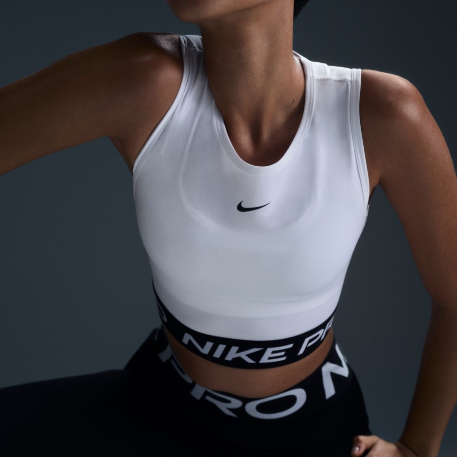 NIKE PRO DF 365 CROP TANK FZ3615-100 White