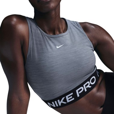 NIKE PRO DF 365 CROP TANK FZ3615-084 Grey
