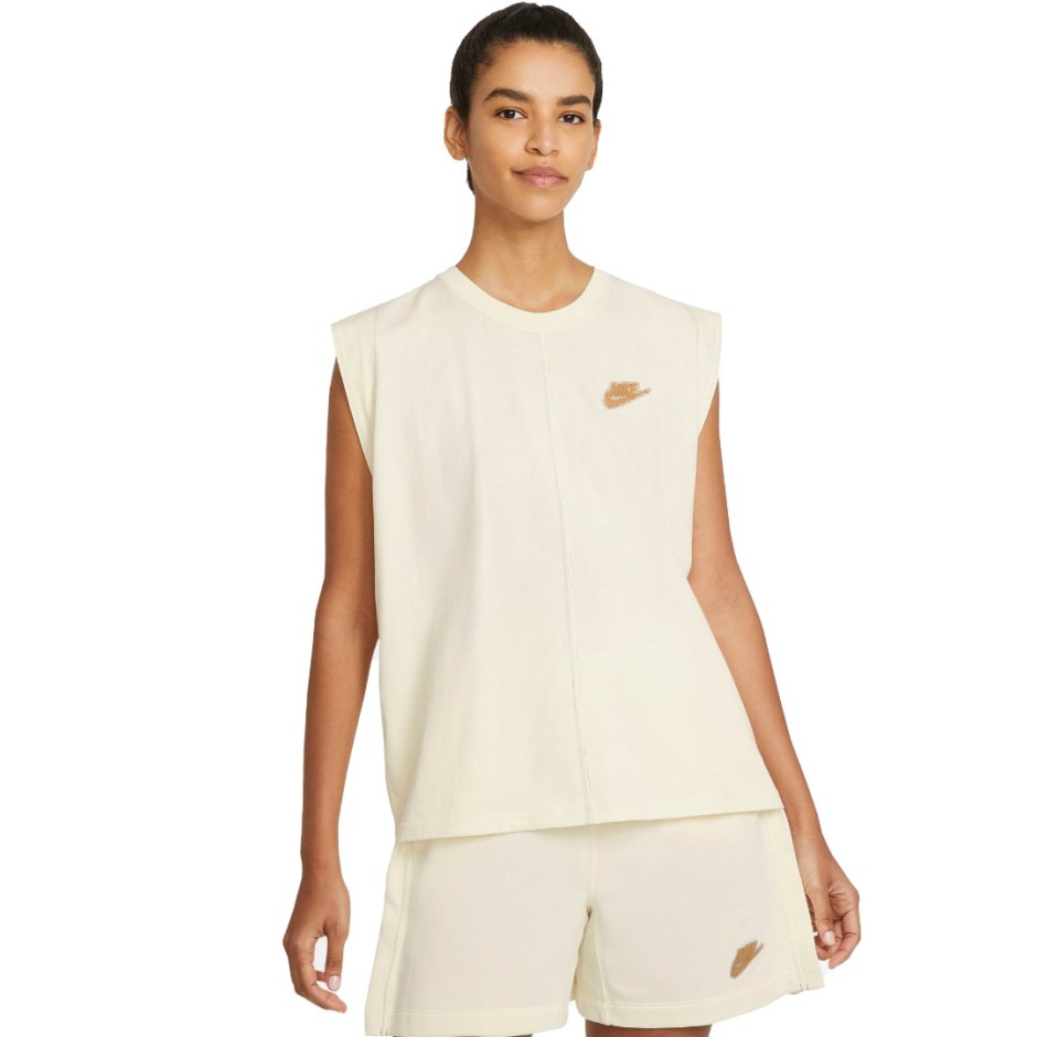 NIKE SPORTSWEAR WOMEN'S TANK CZ9251-113 Ecru