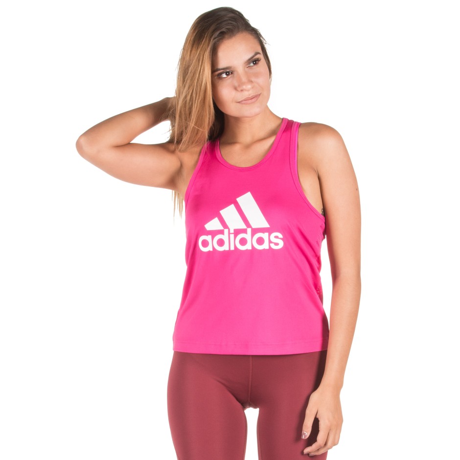 adidas Performance D2M LOGO TANK CZ4387 Φούξια