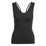 adidas Performance YOGA STUDIO TANK TOP Μαύρο