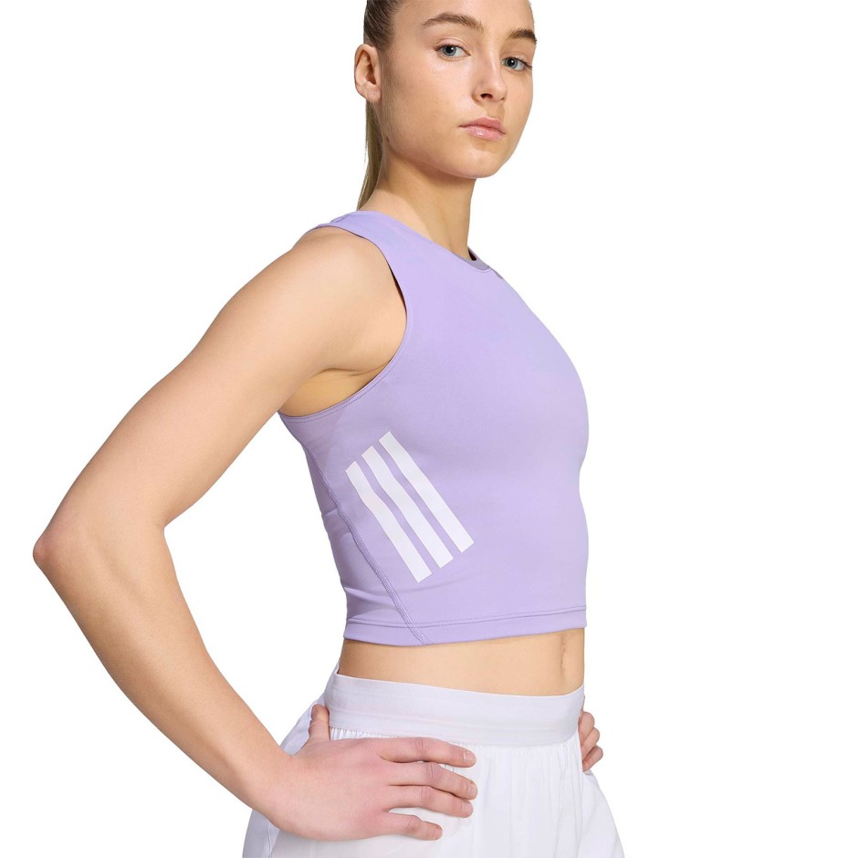 Γυναικεία Αμάνικη Μπλούζα για Τρέξιμο Μωβ - adidas Performance adi365 Iconic