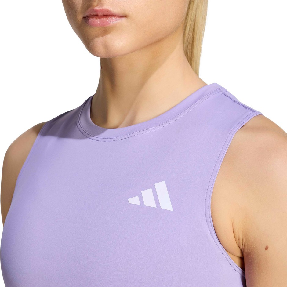 Γυναικεία Αμάνικη Μπλούζα για Τρέξιμο Μωβ - adidas Performance adi365 Iconic