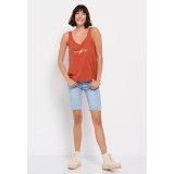 FUNKY BUDDHA FBL007-183-04-TERRACOTA Red Image 1