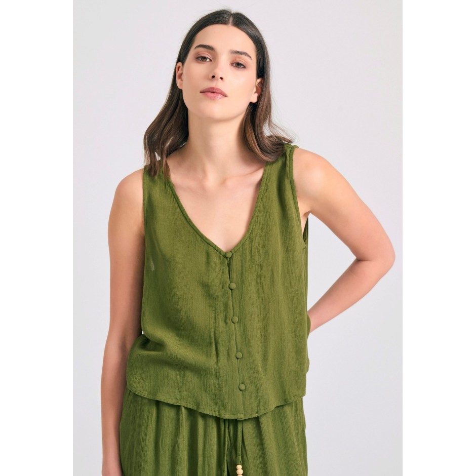 FUNKY BUDDHA FBL011-105-17-HUNTER GREEN Πράσινο