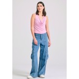 FUNKY BUDDHA FBL011-107-17-PINK LAVENDER Pink Image 0