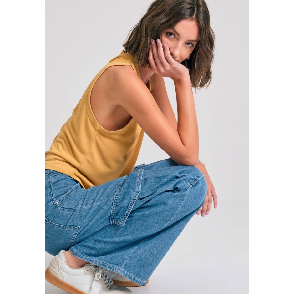 FUNKY BUDDHA FBL011-186-04-MUSTARD Mustard