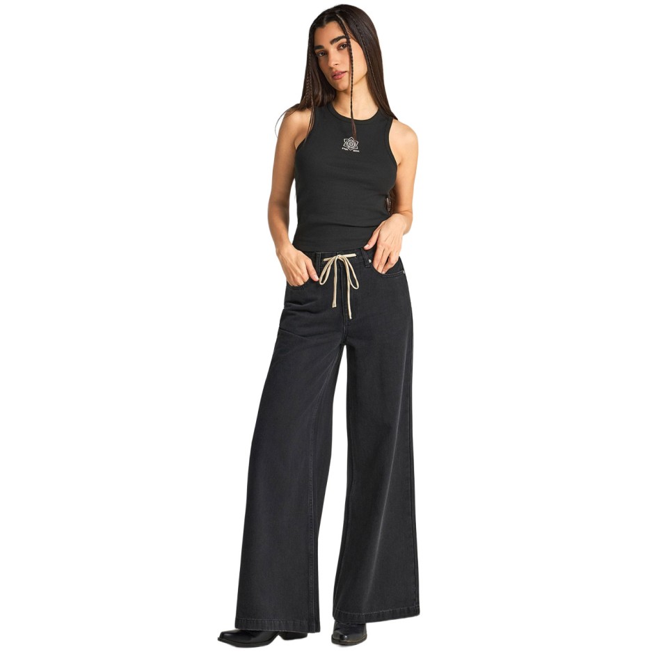 Women's Tank Top Black - Funky Buddha