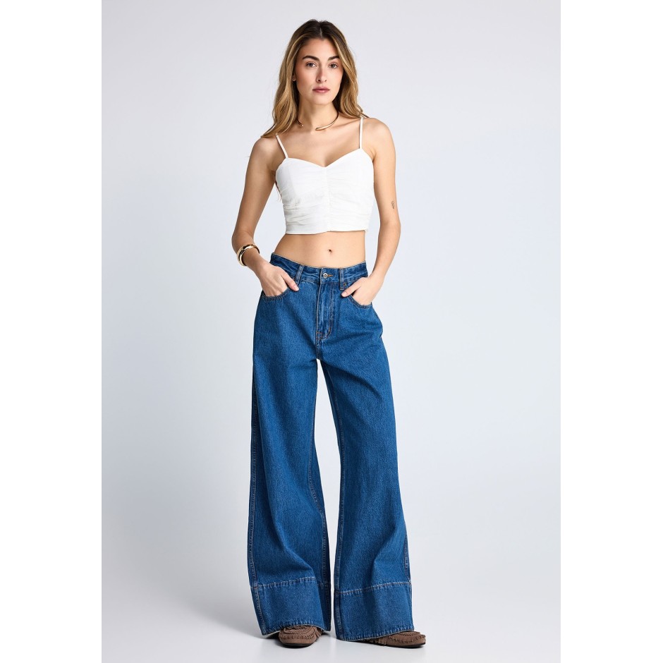 FUNKY BUDDHA  FBL013-123-17-OFF WHITE Εκρού