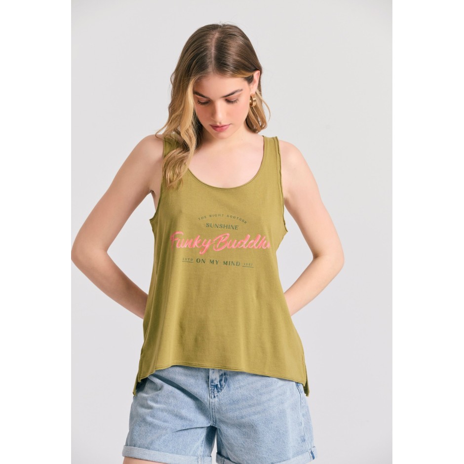 FUNKY BUDDHA FBL011-163-04-HERBAL GREEN Πράσινο