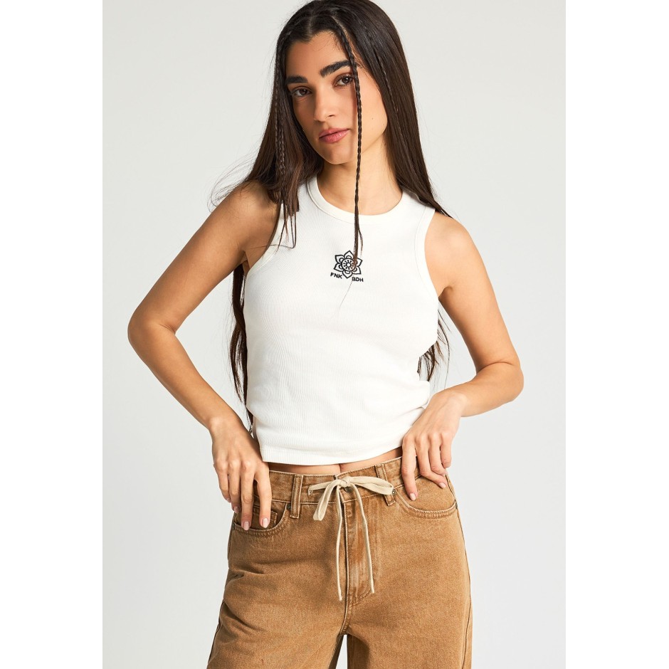 FUNKY BUDDHA  FBL013-130-04-OFF WHITE Ecru