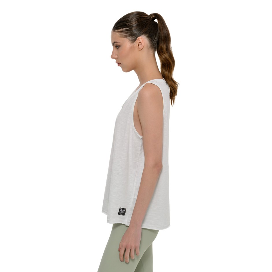 Women's Tank Top White - Bodytalk 
