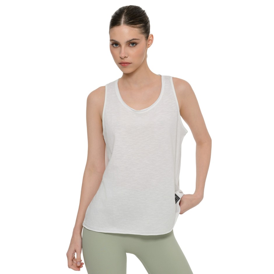 Women's Tank Top White - Bodytalk 
