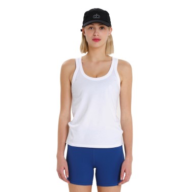 Γυναικεία Αμάνικη Μπλούζα Λευκή - EMERSON