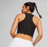 PUMA RUN ULTRASPUN CROP TOP W 525060-90 Black Image 0
