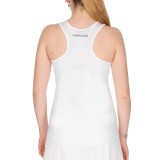 HEAD CLUB 22 TANK TOP WOMEN Λευκό