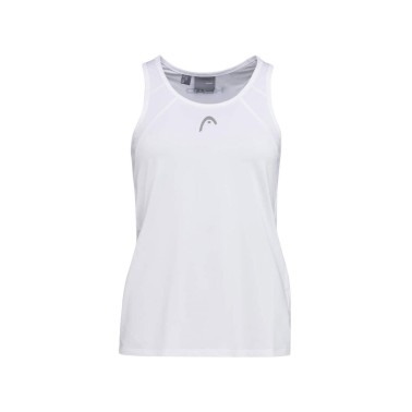 Γυναικεία Αμάνικη Μπλούζα Τένις Λευκή - HEAD Club 22 