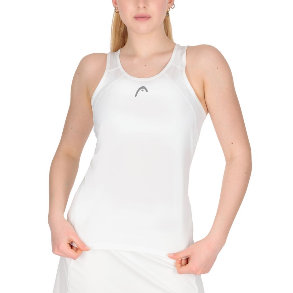 HEAD CLUB 22 TANK TOP WOMEN 814461-WHNV White