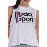 BODY ACTION WOMEN LOOSE FIT TANK 041124-01-02 White Image 3