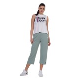 BODY ACTION WOMEN LOOSE FIT TANK 041124-01-02 White Image 4