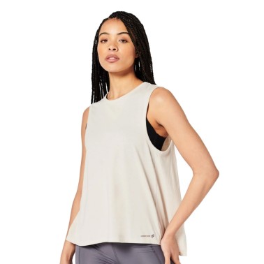 SUPERDRY PERF SPORTS FLEX LOOSE OPEN BACK TANK WS311490A-6NI Εκρού
