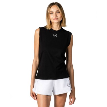 GSA WMN COTTON TANK TOP Μαύρο