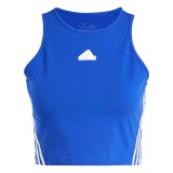adidas Sportswear Future Icons 3-Stripes Μπλε - Γυναικεία Αμάνικη Μπλούζα Εικόνα 0
