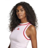 Γυναικεία Αμάνικη Μπλούζα Ροζ - adidas Sportswear Essentials Color-Pop Cotton Εικόνα 2