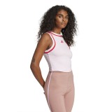 Γυναικεία Αμάνικη Μπλούζα Ροζ - adidas Sportswear Essentials Color-Pop Cotton Εικόνα 3