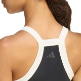 Γυναικεία Αμάνικη Μπλούζα Μαύρη - adidas Sportswear Seasonal Essentials Colorpop Εικόνα 2