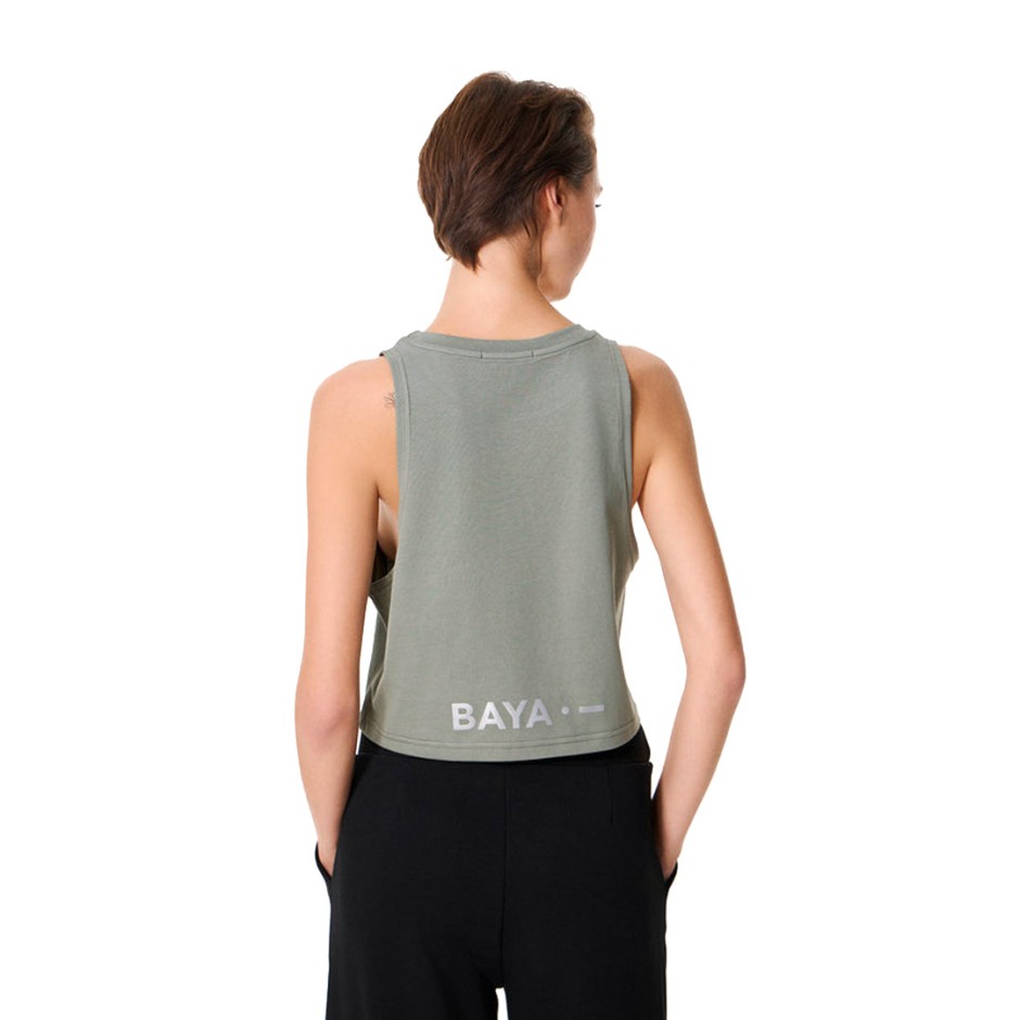 BAYA CROP TOP 48152-KHAKI Κhaki