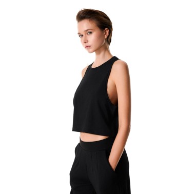BAYA CROP TOP 48147-BLACK Black