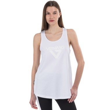 Γυναικεία Αμάνικη Μπλούζα Προπόνησης Λευκή - VENIMO