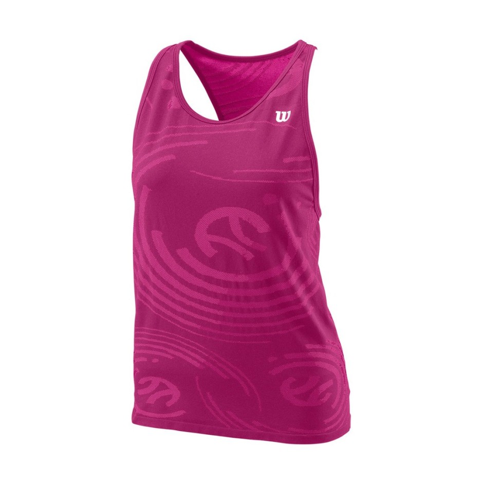 WILSON PWR SMLS TANK W WRA809702-ROUGE Purple
