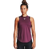 UNDER ARMOUR PROJECT ROCK PERF TANK SLEEVELESS T-SHIRT 1356961-569 Μωβ Εικόνα 